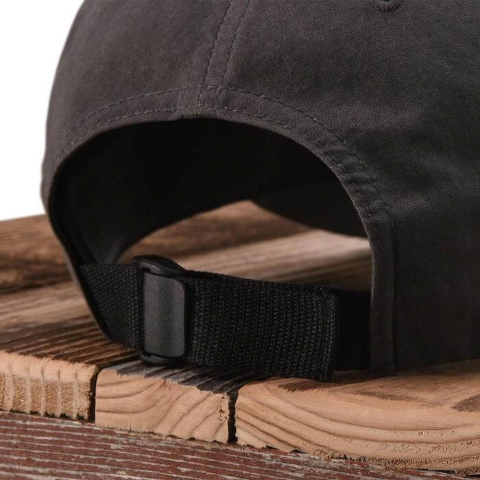 back of hat with buckle