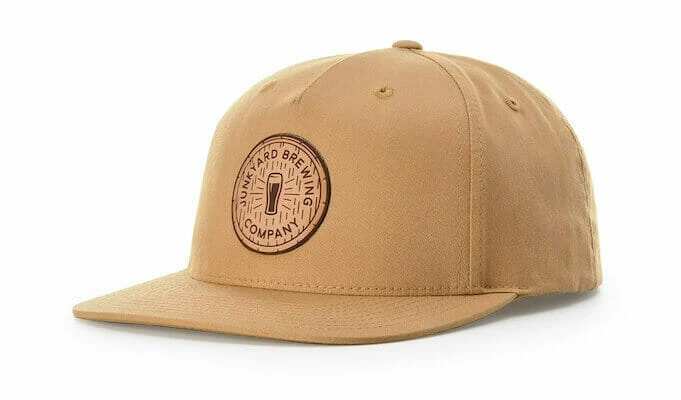 255 pinch front snapback with patch