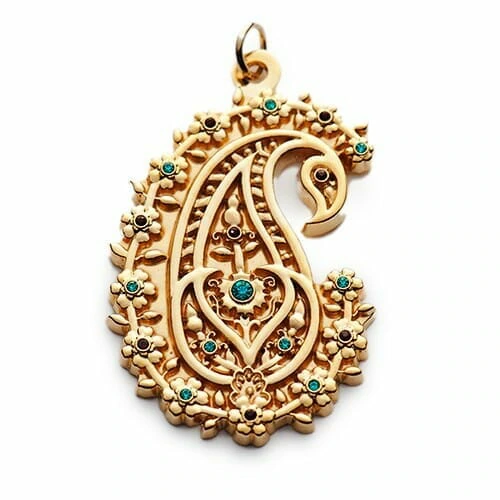 custom gemstone charm