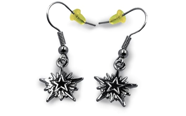 custom logo earrings