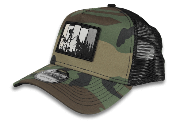 New Era A-Frame Dark Green Camo