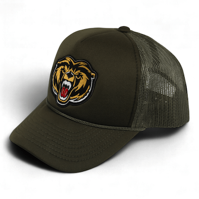 Otto cap foam trucker with patch